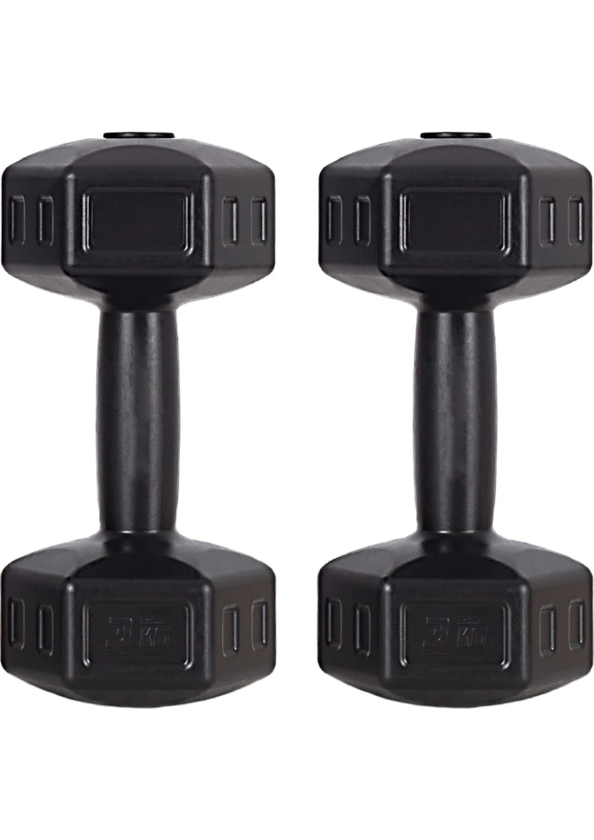 3 kg Dambıl Seti 3 kg x 2 Adet Toplam 6 kg Ağırlık Seti